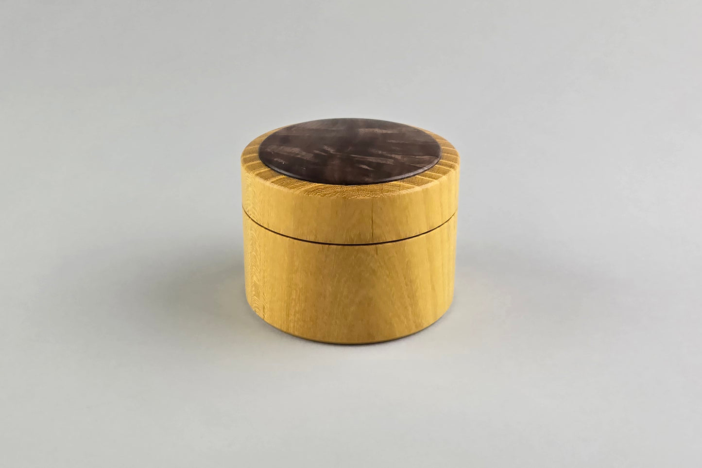 Osage Orange Box/Walnut Burl Inlay