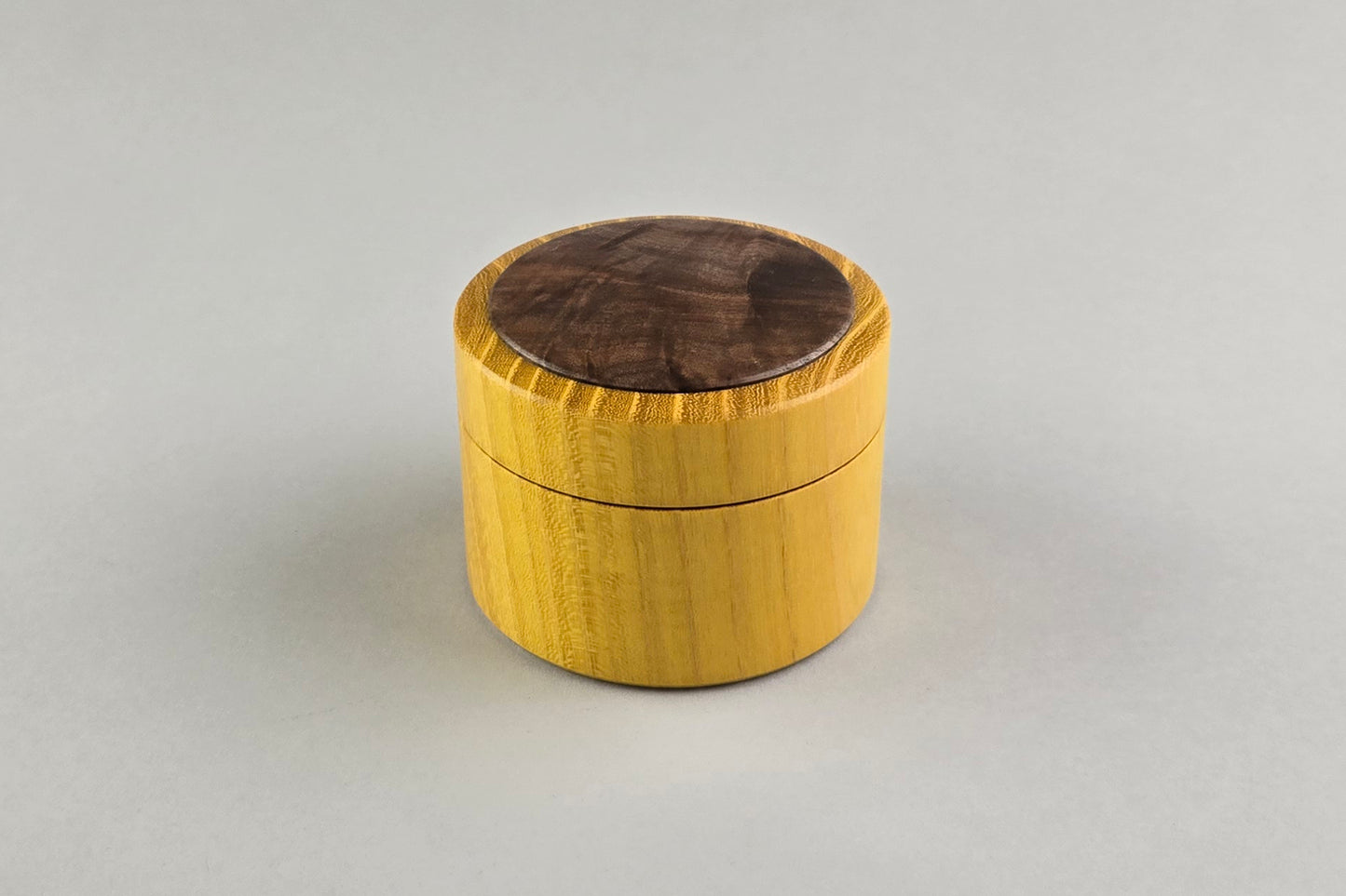 Osage Orange Box/Walnut Burl Inlay