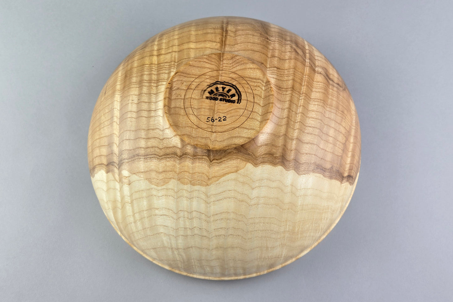 Figured Ash Bowl