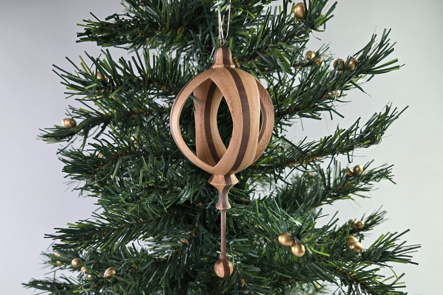 Red Oak/Walnut Ornament
