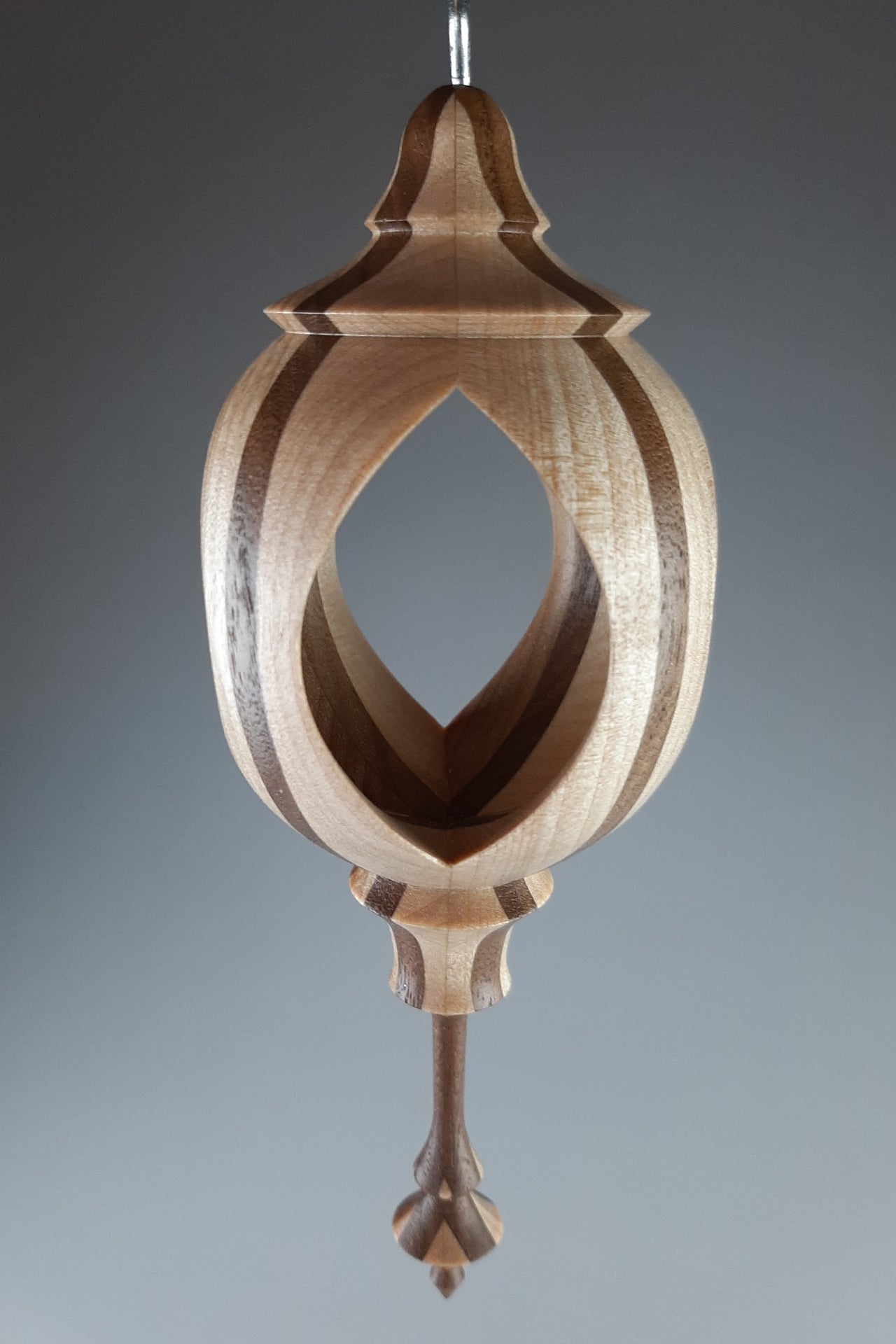 Birch & Walnut Ornament