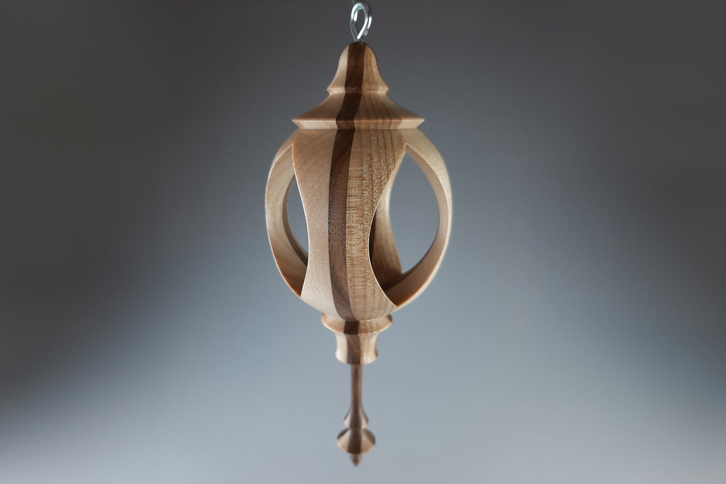 Birch & Walnut Ornament