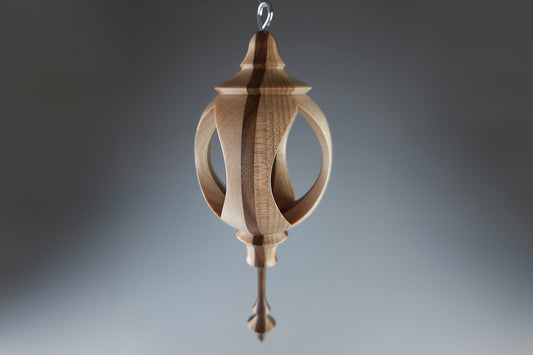 Birch & Walnut Ornament