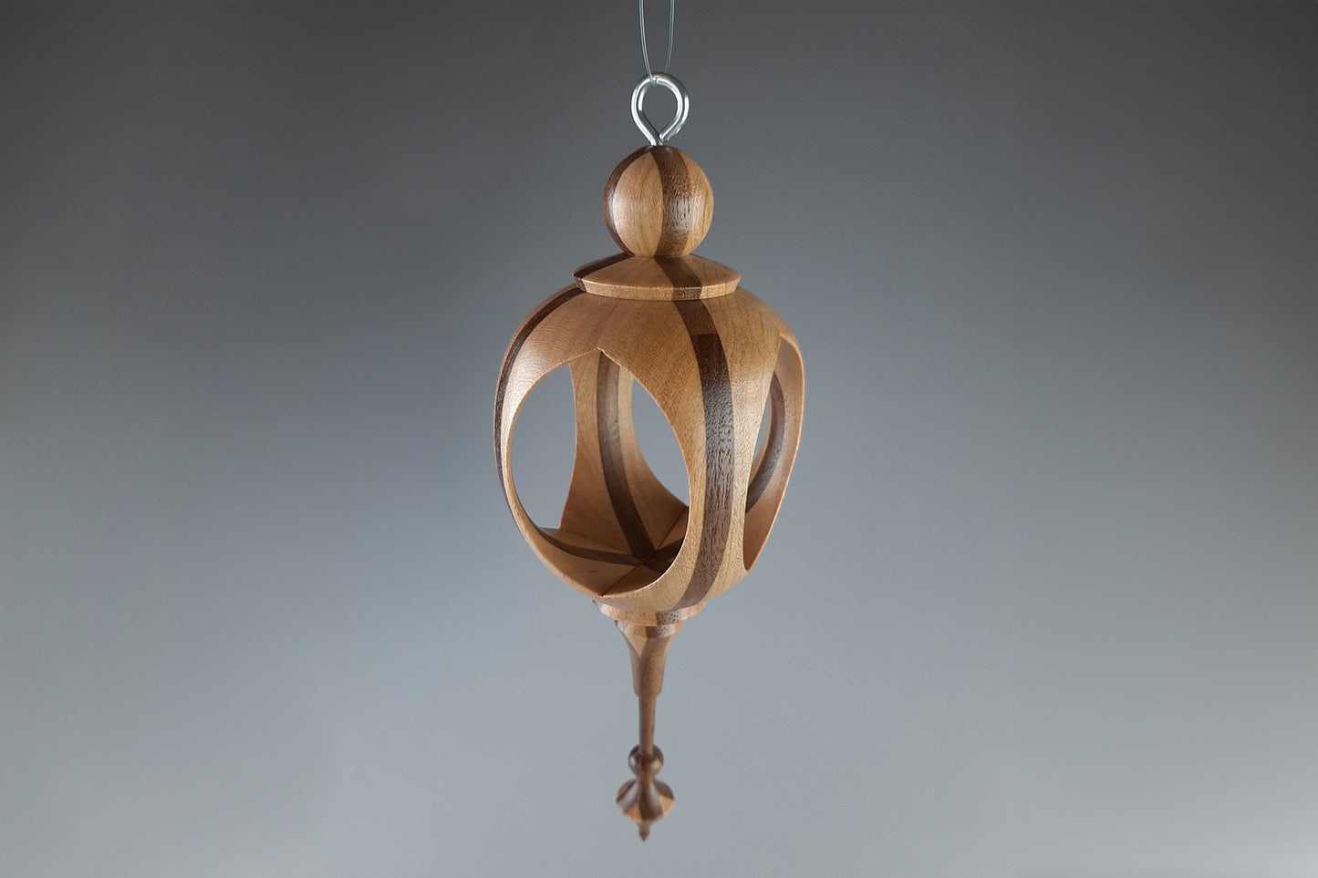 Birch & Walnut Ornament