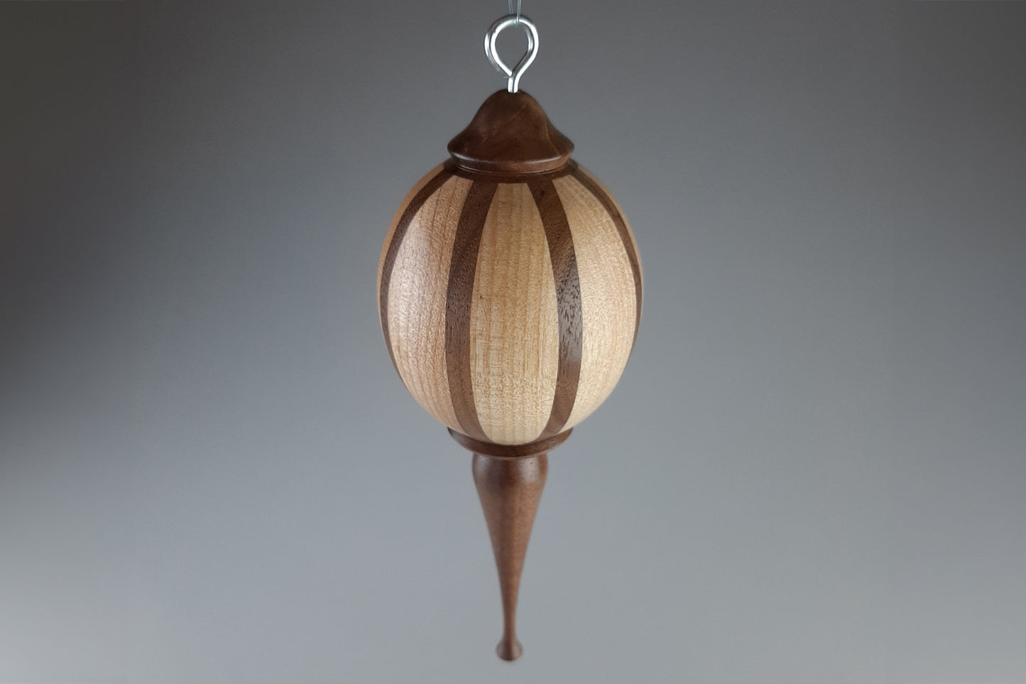 Birch & Walnut Ornament