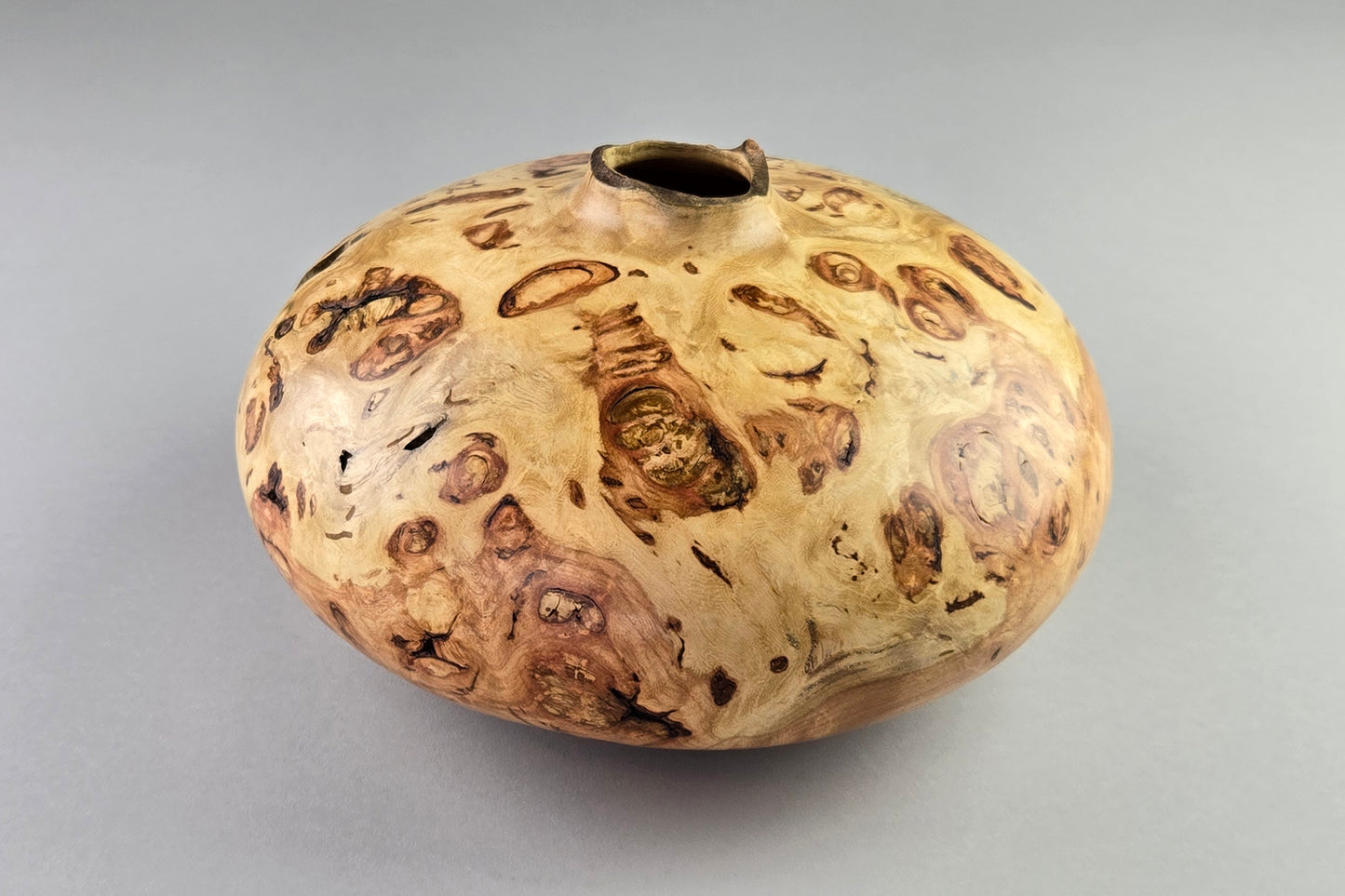 Locust Burl Hollow Form