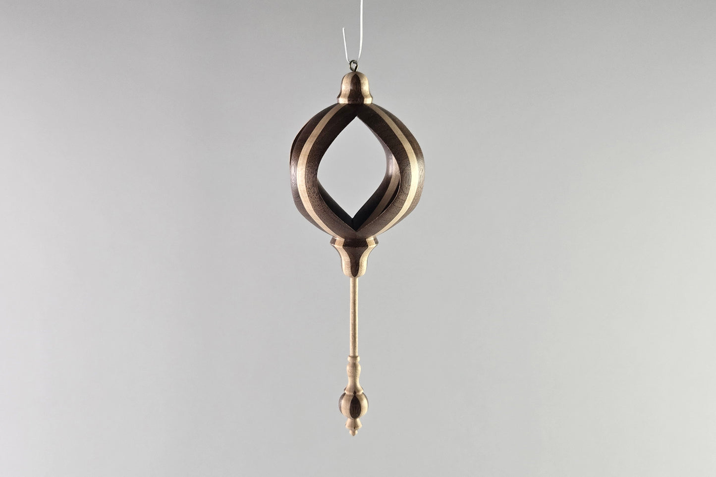 Walnut/Maple Ornament