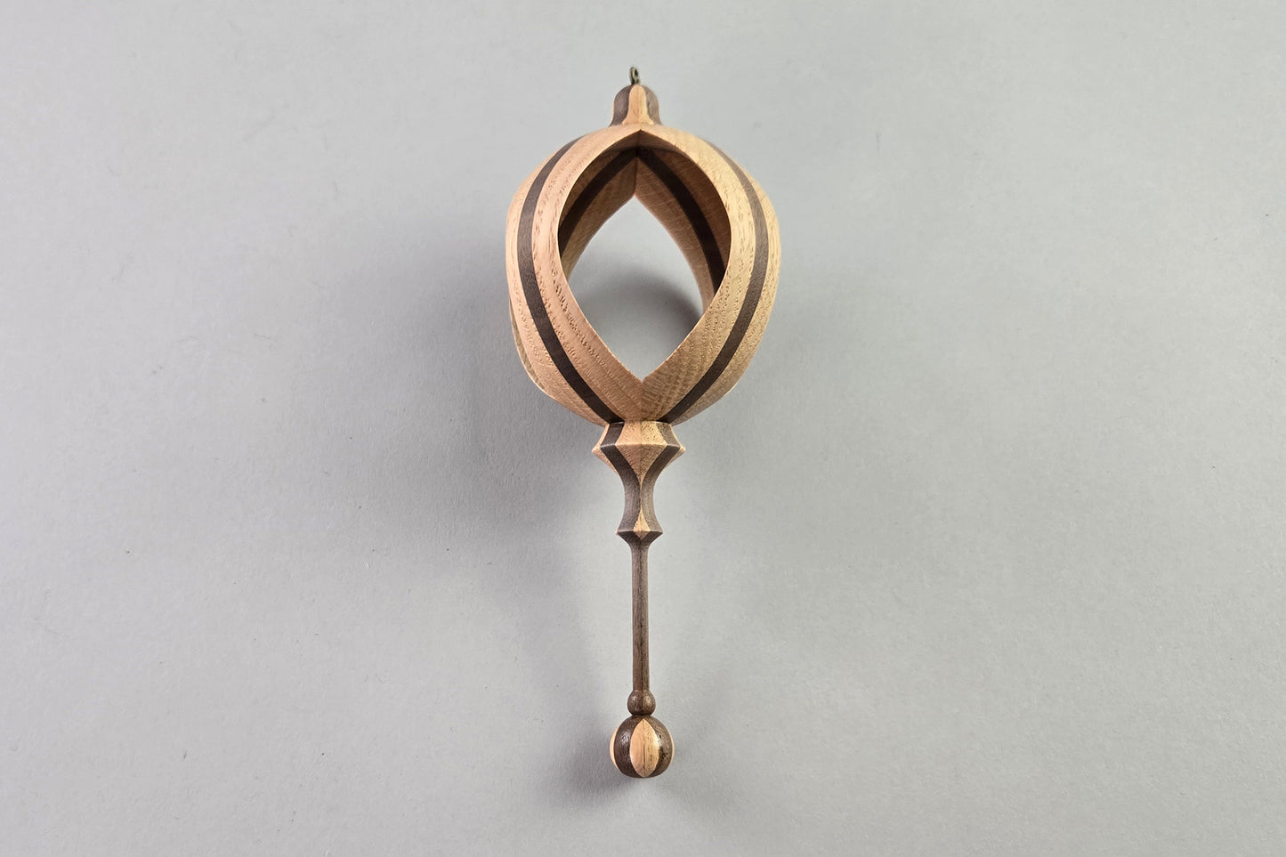 Red Oak/Walnut Ornament