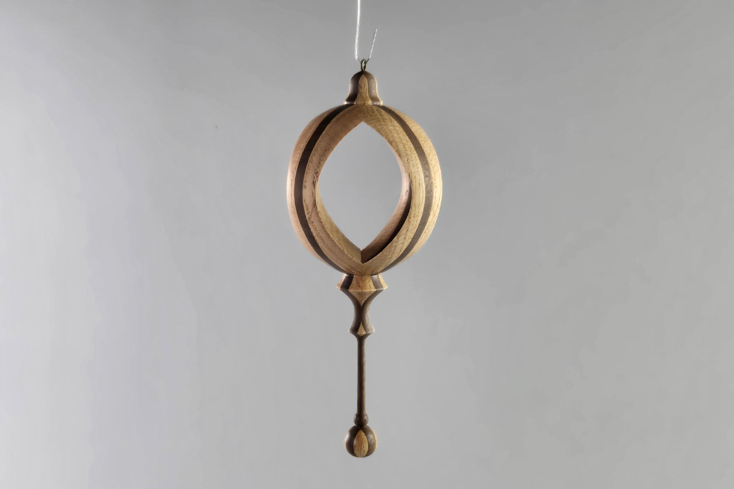 Red Oak/Walnut Ornament