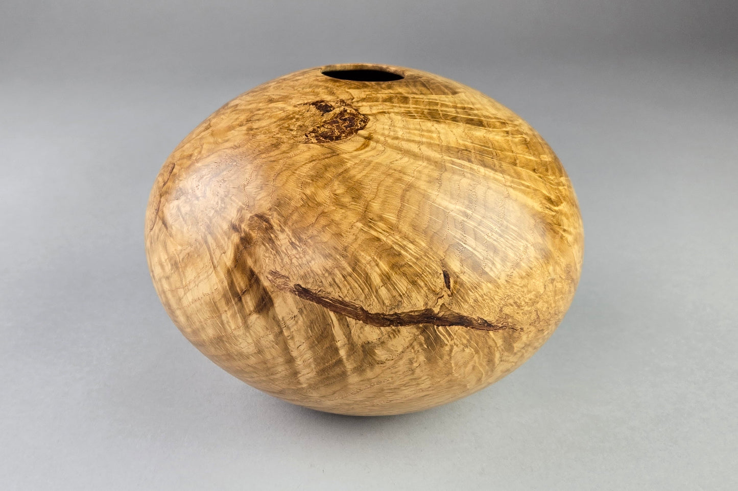 Oak Burl Hollow Form