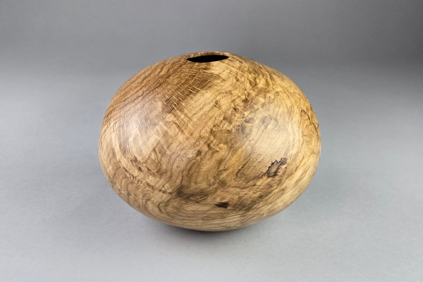 Oak Burl Hollow Form