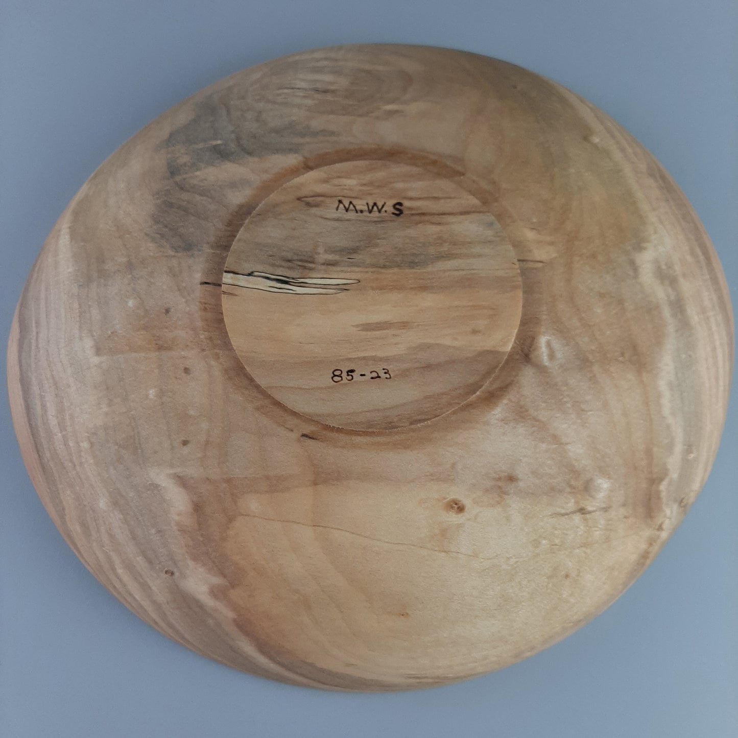 Green-turned Thin Maple Bowl