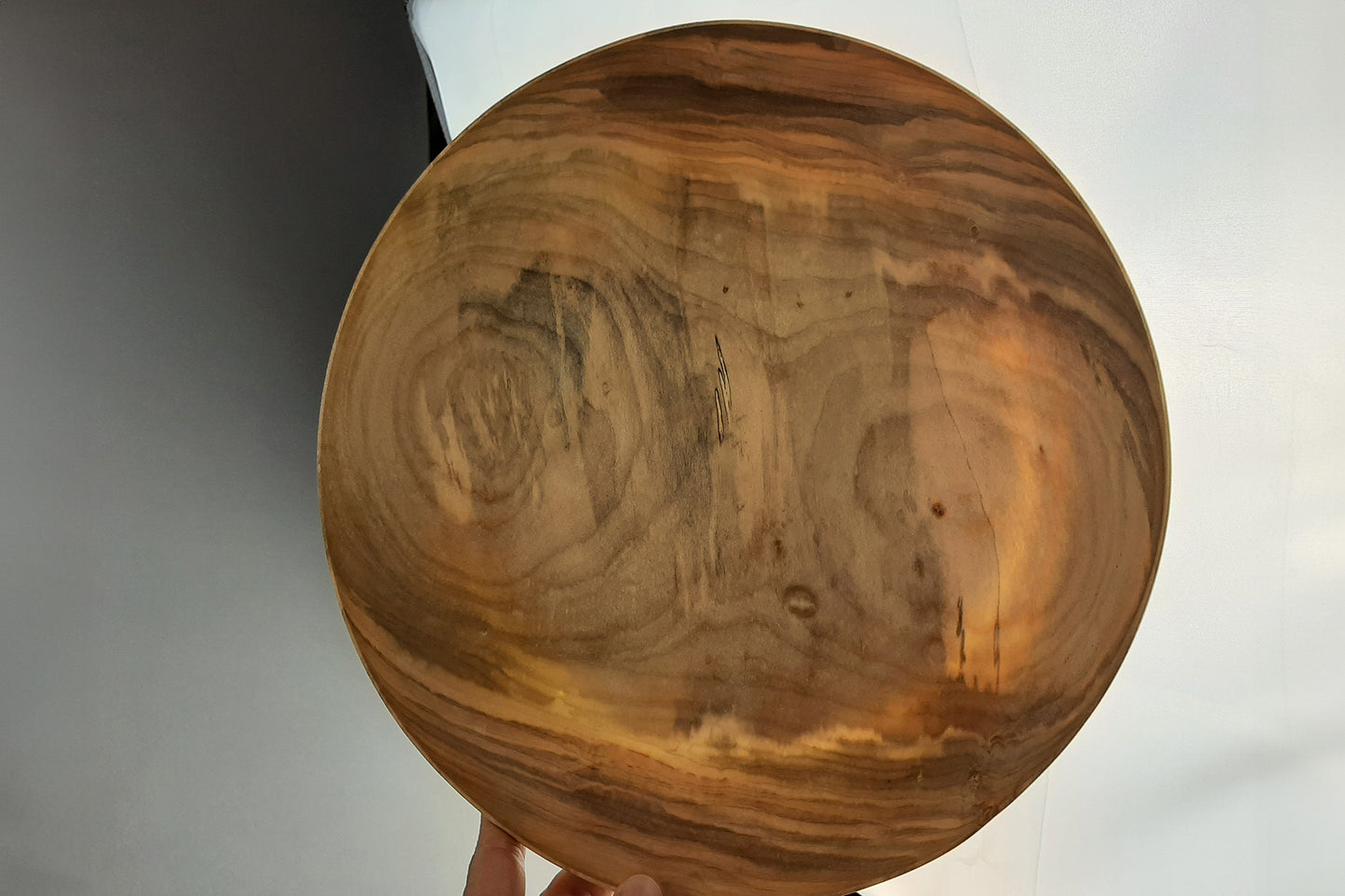 Green-turned Thin Maple Bowl