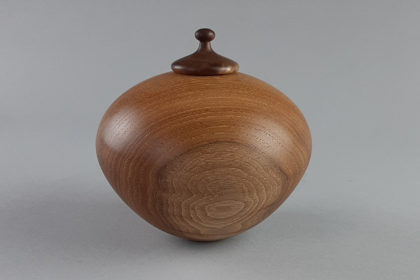 Hickory Hollow Form with Walnut Cap