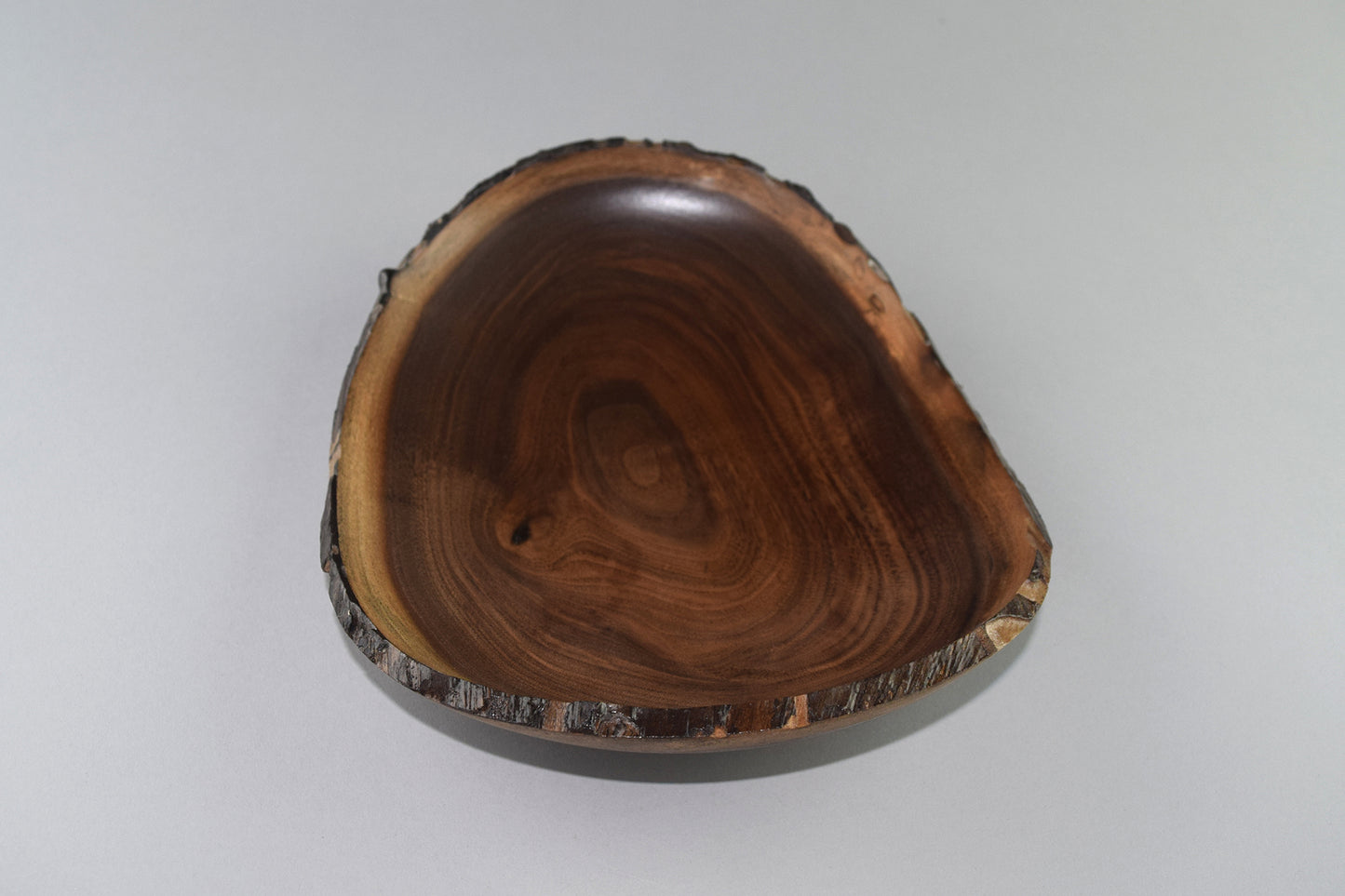 Walnut Bowl with Live Edge